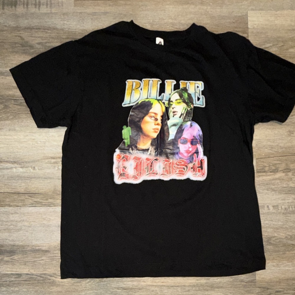 Billie Eilish Shirt Adult Large Concert Tour